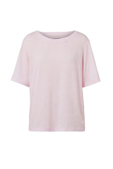 Linen Tshirt Tinted Pink TINTED.PINK - Scanlan Theodore US