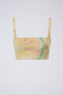 Floral Tie Dye Bralette Apricot APRICOT - Scanlan Theodore US