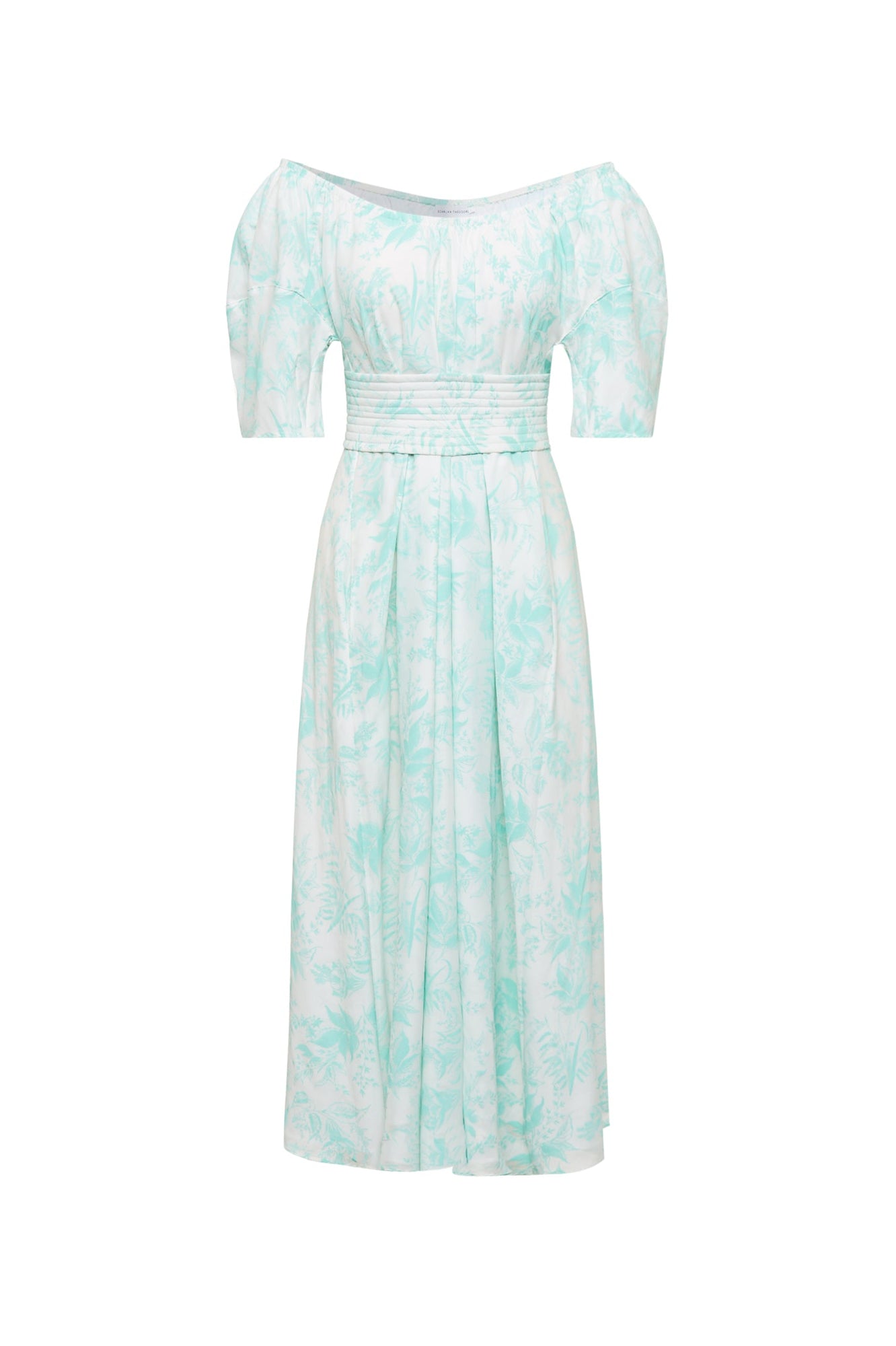 Voile Print Dress | Mint