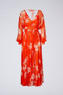 Ggt Floral Dress Tangerine TANGERINE - Scanlan Theodore US