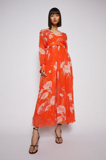 Ggt Floral Dress Tangerine TANGERINE - Scanlan Theodore US