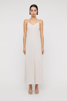 Powdered Viscose Slip Dress | Frappe