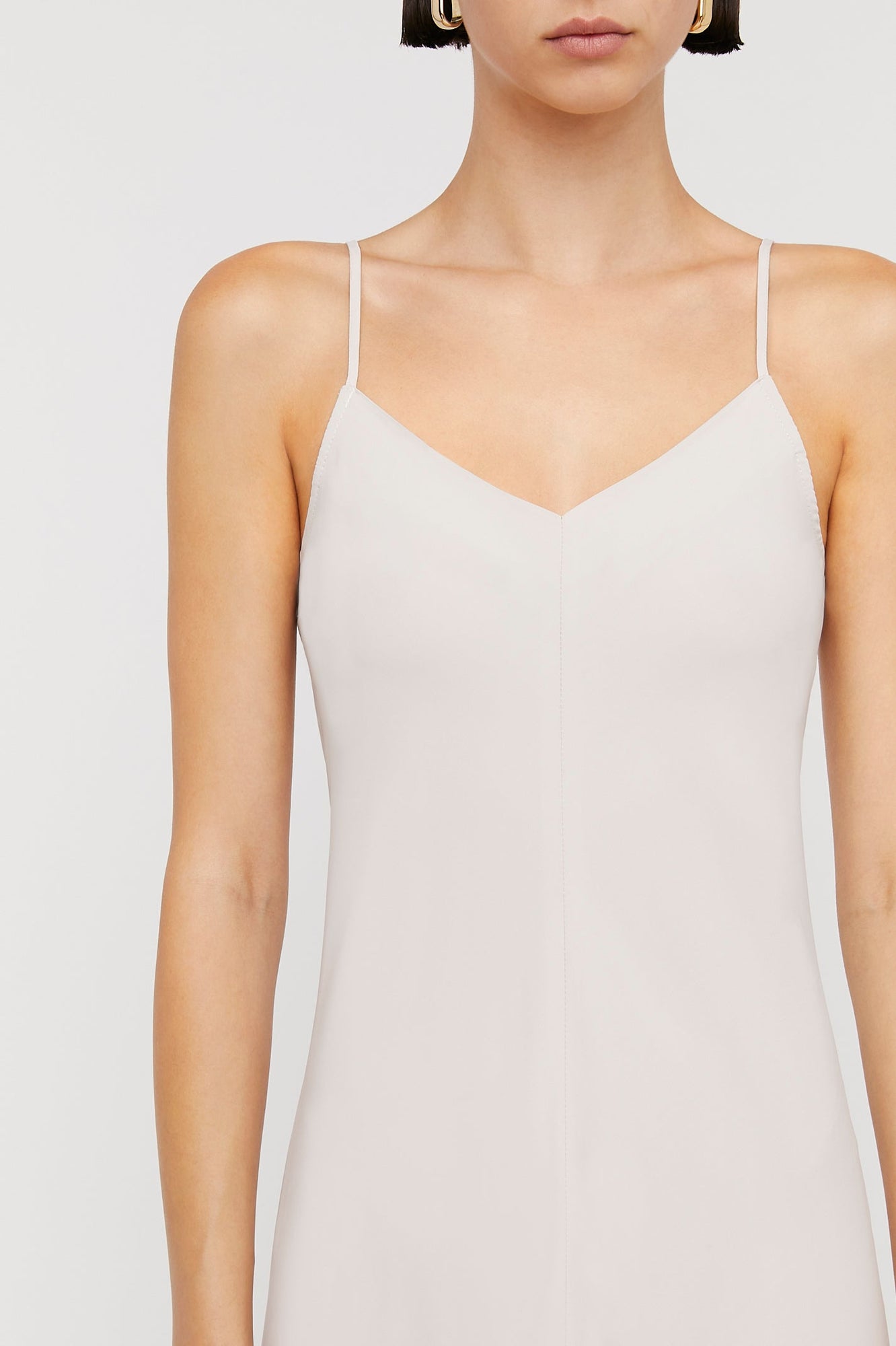 Powdered Viscose Slip Dress | Frappe