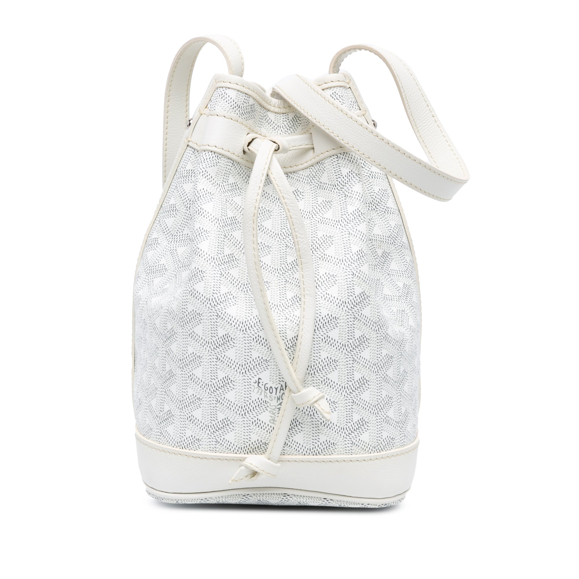 Goyard | Pre-Owned Goyardine Petit Flot - I | White