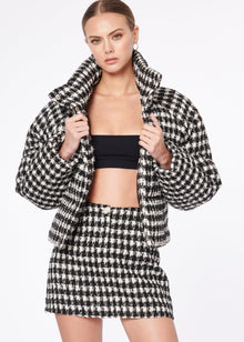 Ardea Jacket | Black & White