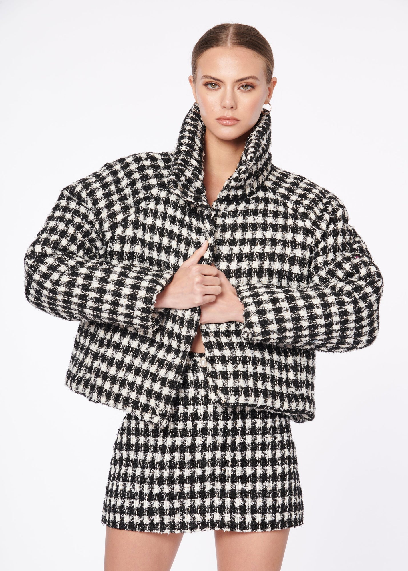 Ardea Jacket | Black & White