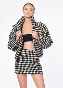 Ardea Jacket | Black & White