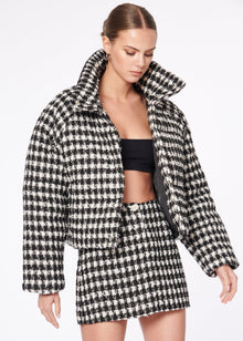 Ardea Jacket | Black & White