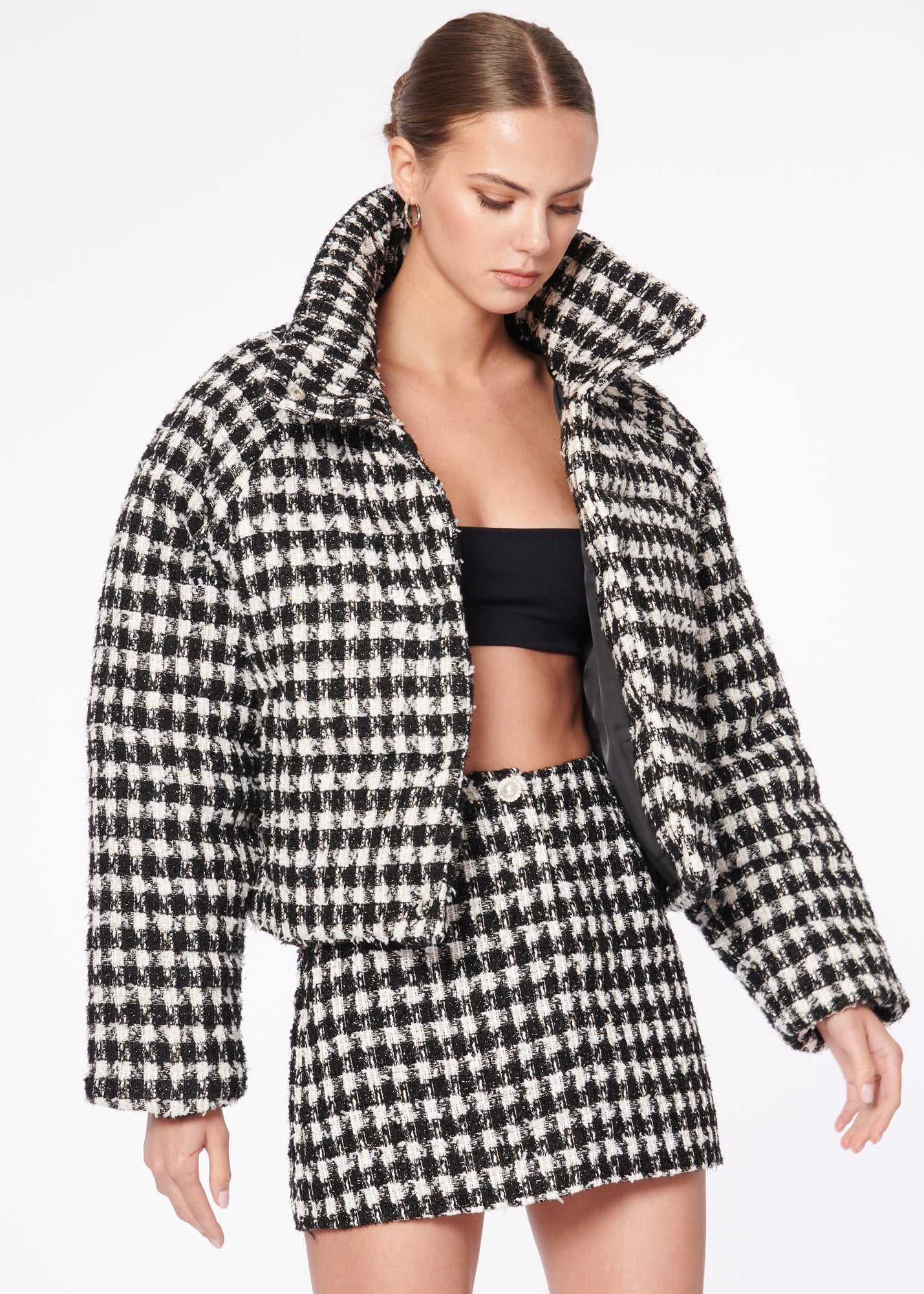 Ardea Jacket | Black & White