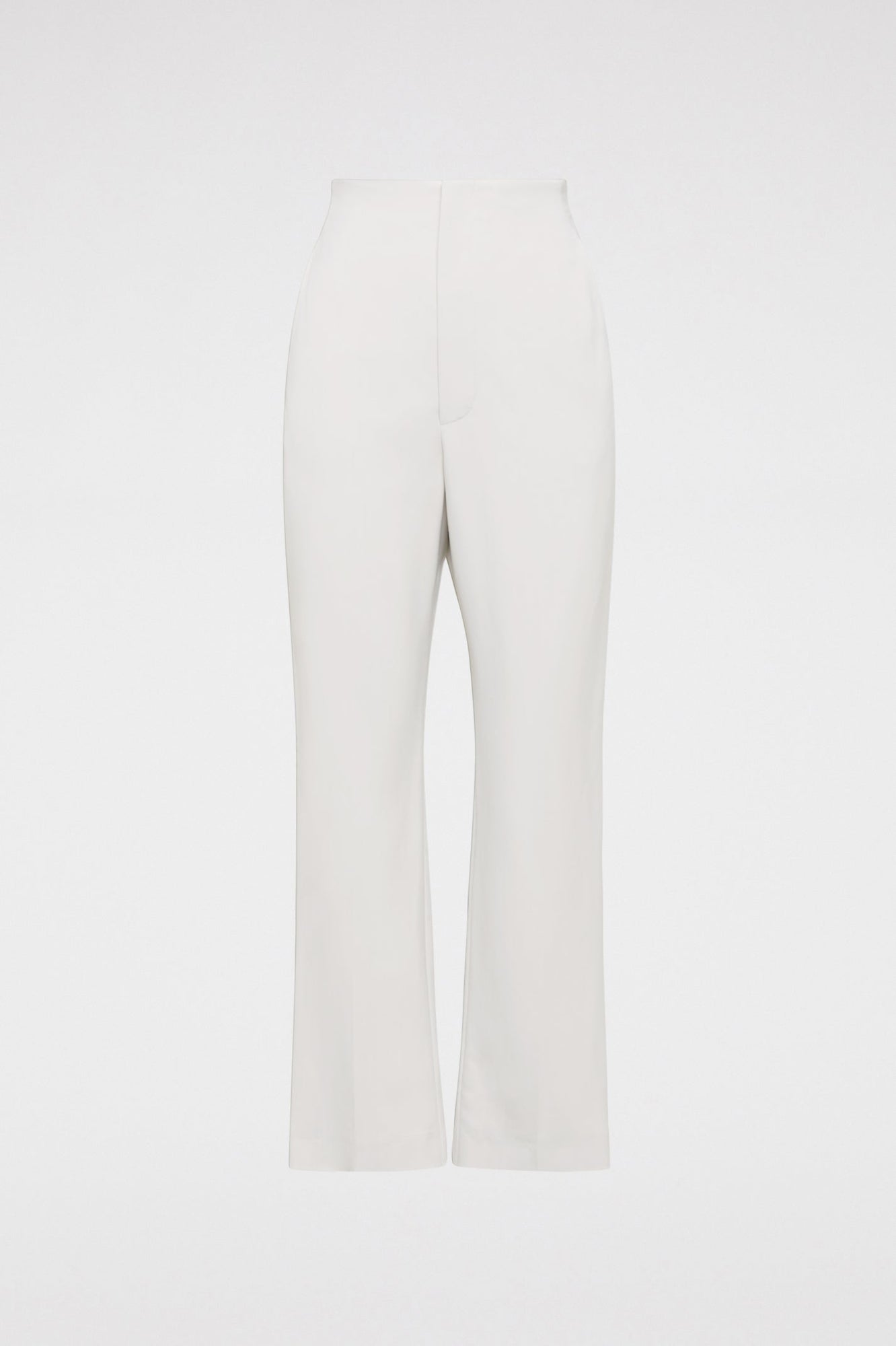 Italian Tailored Crop Trouser Light Grey LIGHT.GREY - Scanlan Theodore US