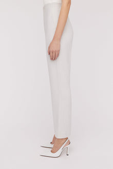 Italian Tailored Crop Trouser Light Grey LIGHT.GREY - Scanlan Theodore US