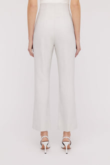 Italian Tailored Crop Trouser Light Grey LIGHT.GREY - Scanlan Theodore US