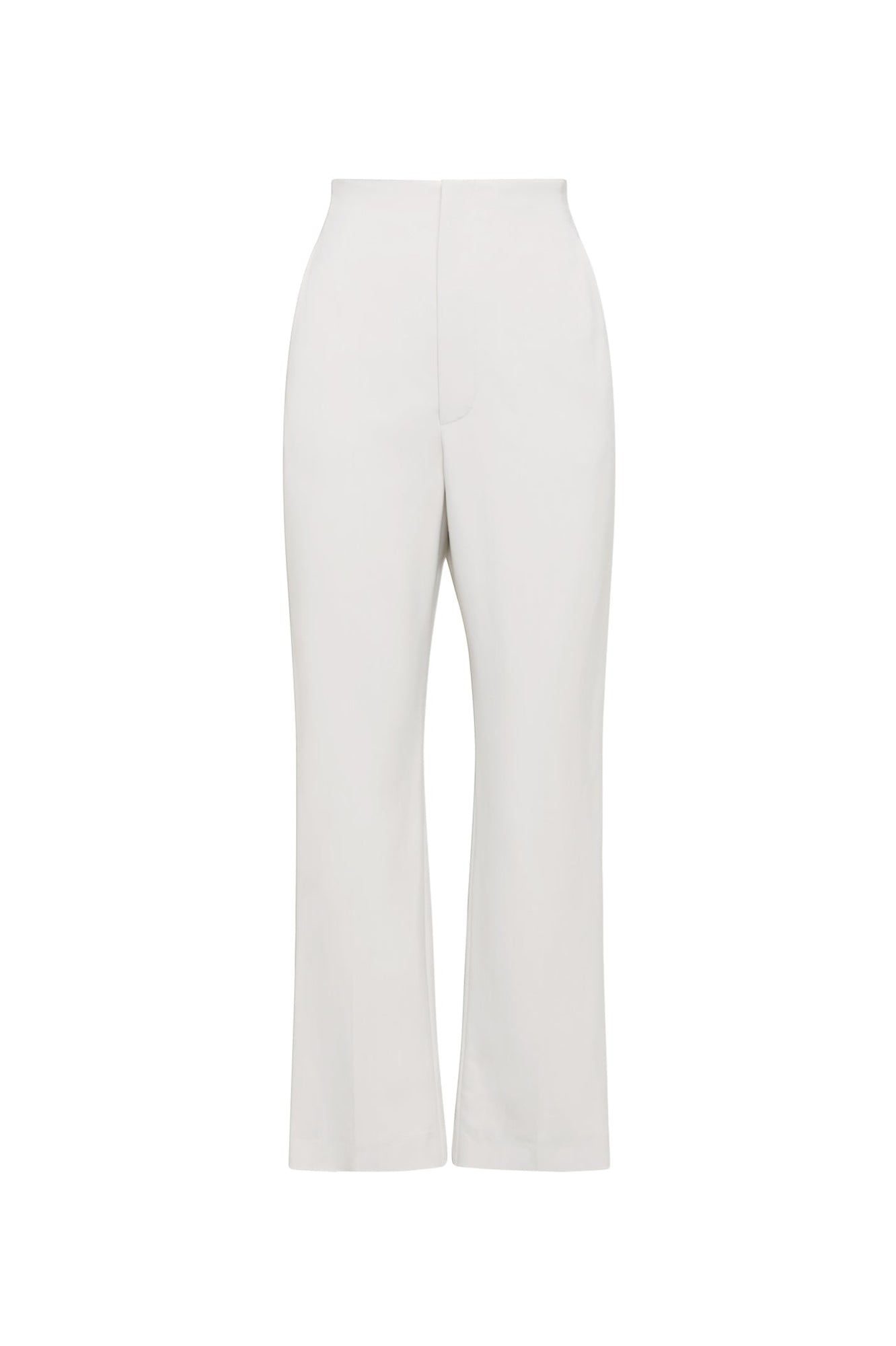 Italian Tailored Crop Trouser Light Grey LIGHT.GREY - Scanlan Theodore US