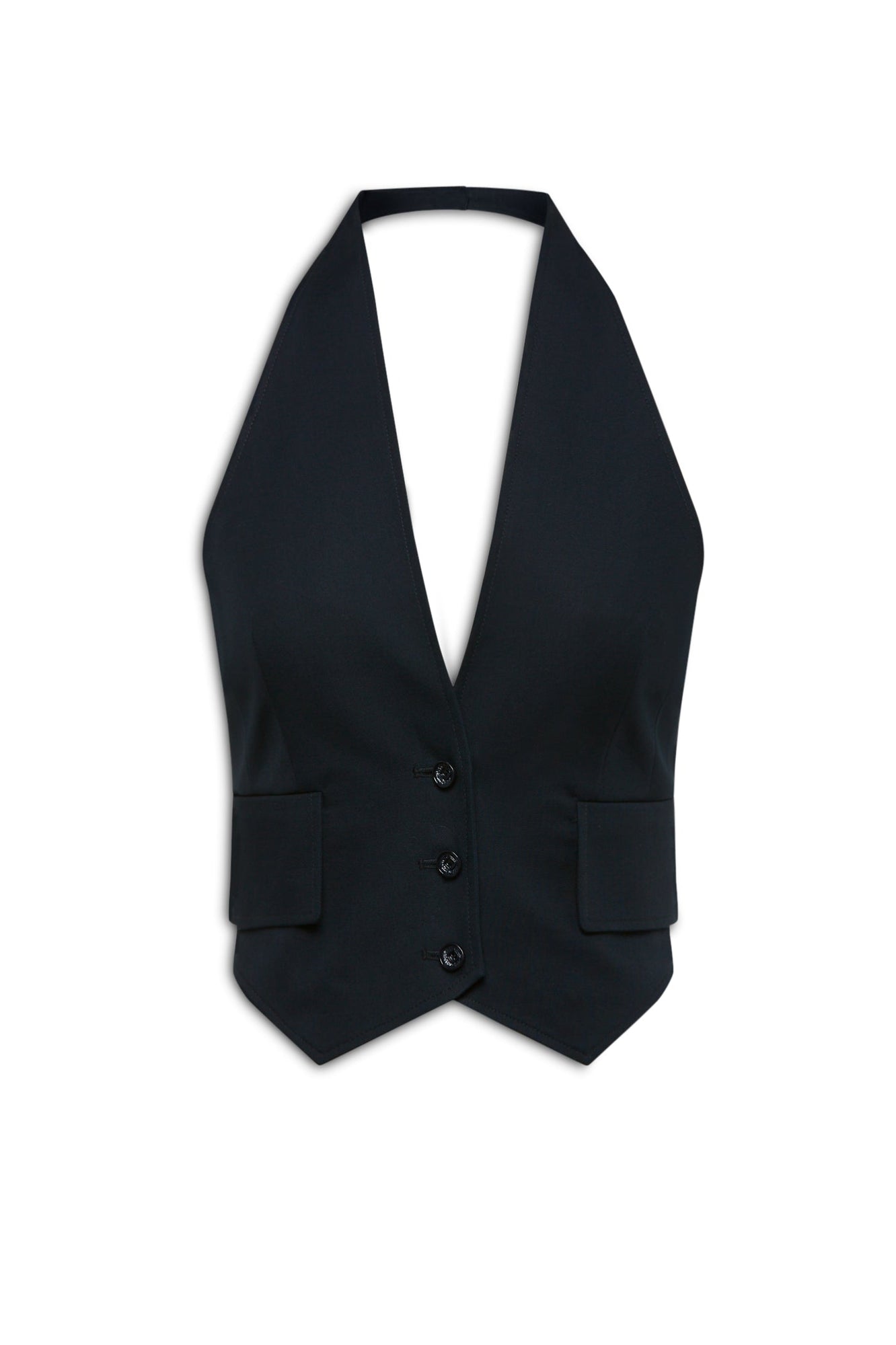 Double Cotton Waistcoat | Navy