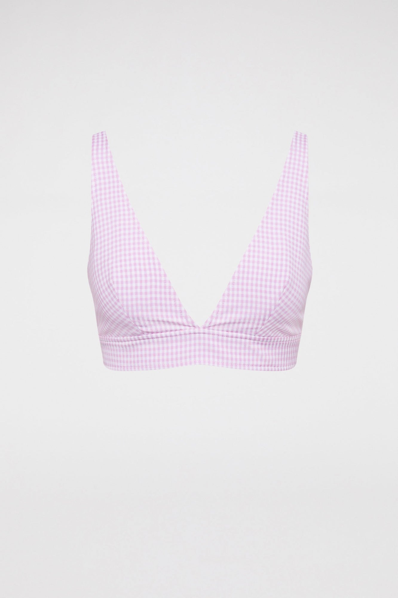 Gingham Bralette | Mauve