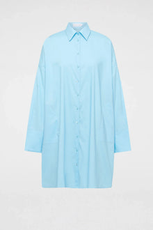 Parachute Pocket Shirt Dress French Blue FRENCH.BLUE - Scanlan Theodore US