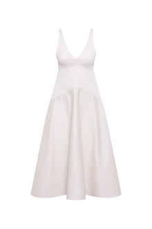 Italian Cotton Dress Cream CREAM - Scanlan Theodore US