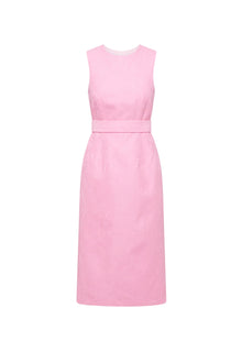 Lace Tailored Dress Pink PINK - Scanlan Theodore US