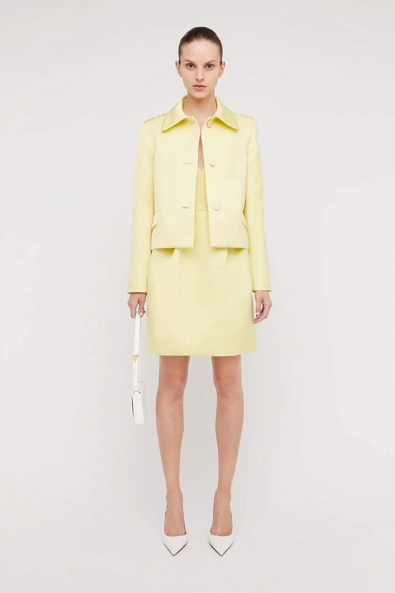 Satin Jacket Lemon LEMON - Scanlan Theodore US