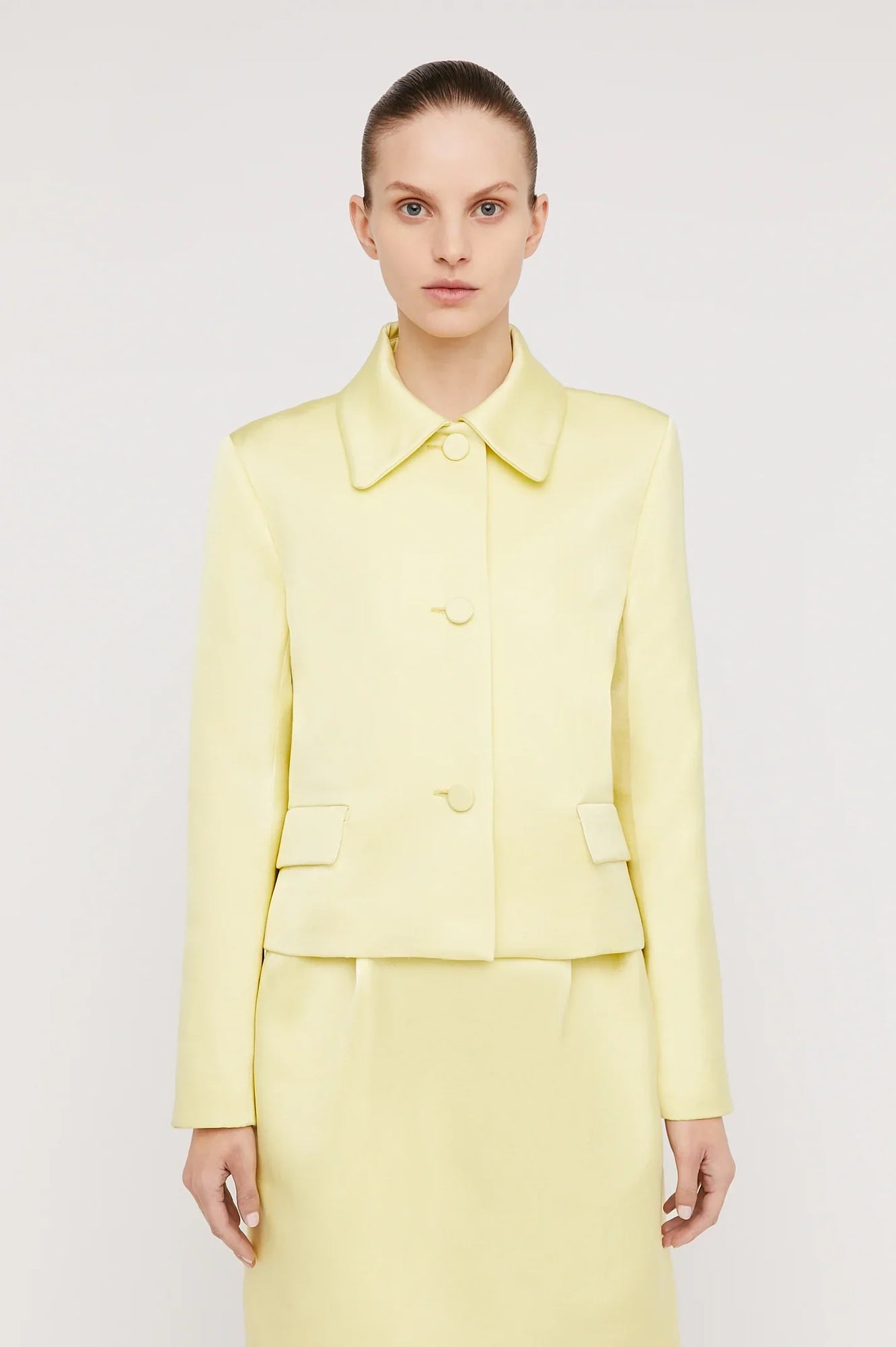 Satin Jacket Lemon LEMON - Scanlan Theodore US