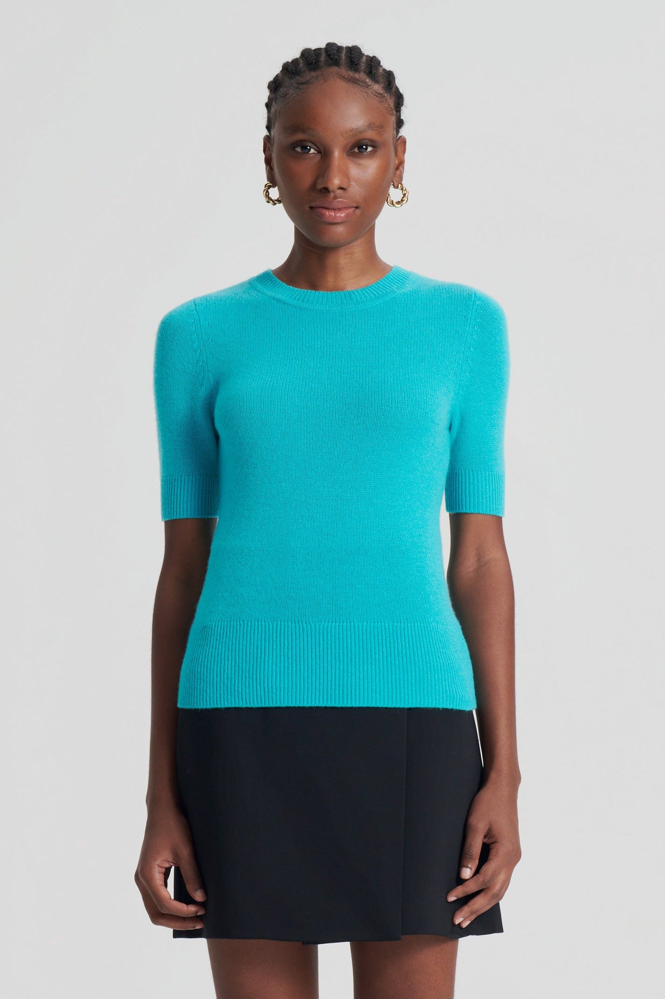 Cashmere Slim Fit Sweater 5 | Turquoise