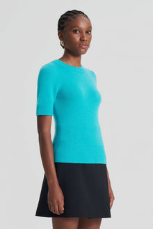 Cashmere Slim Fit Sweater 5 | Turquoise