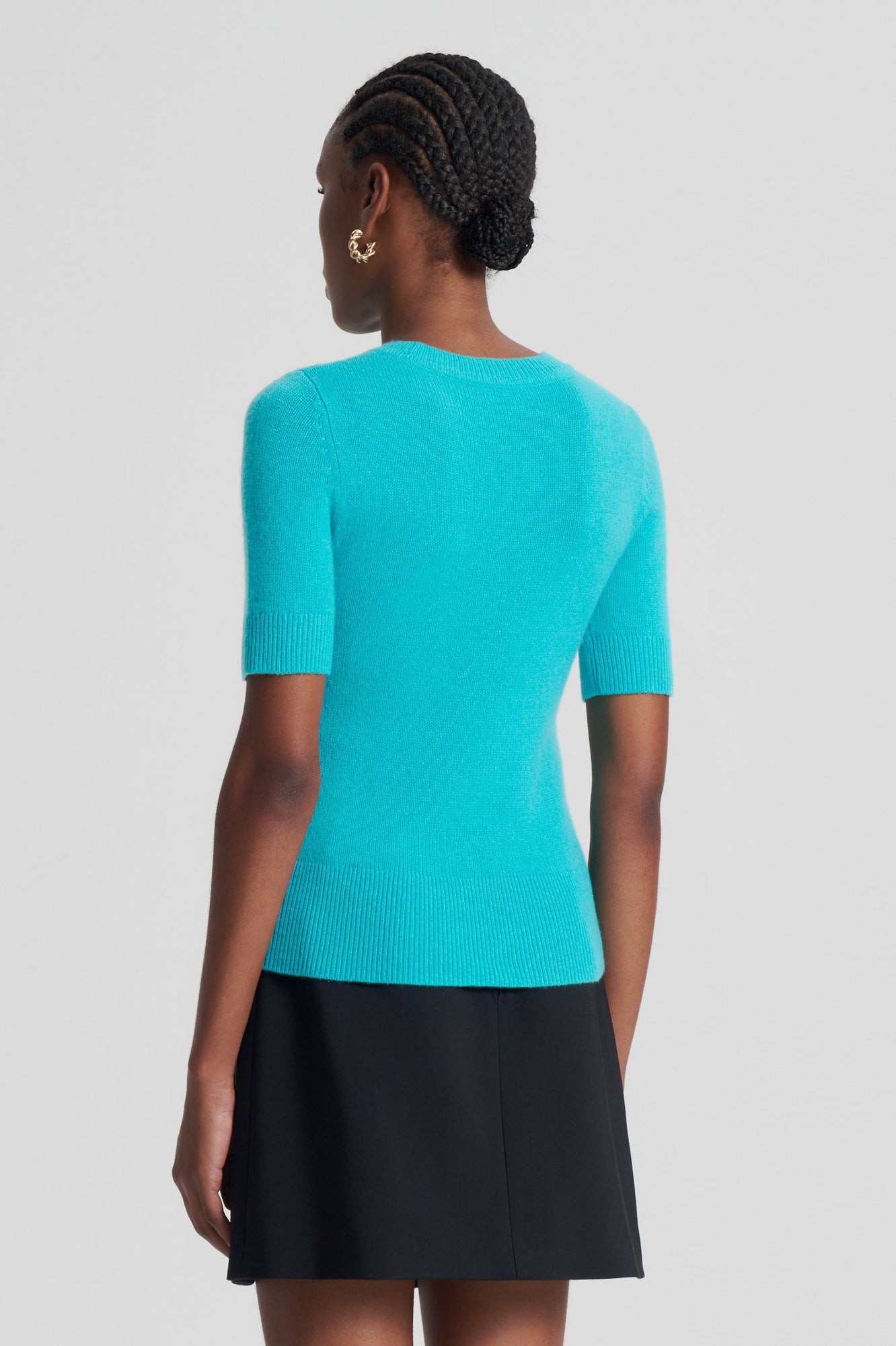 Cashmere Slim Fit Sweater 5 | Turquoise