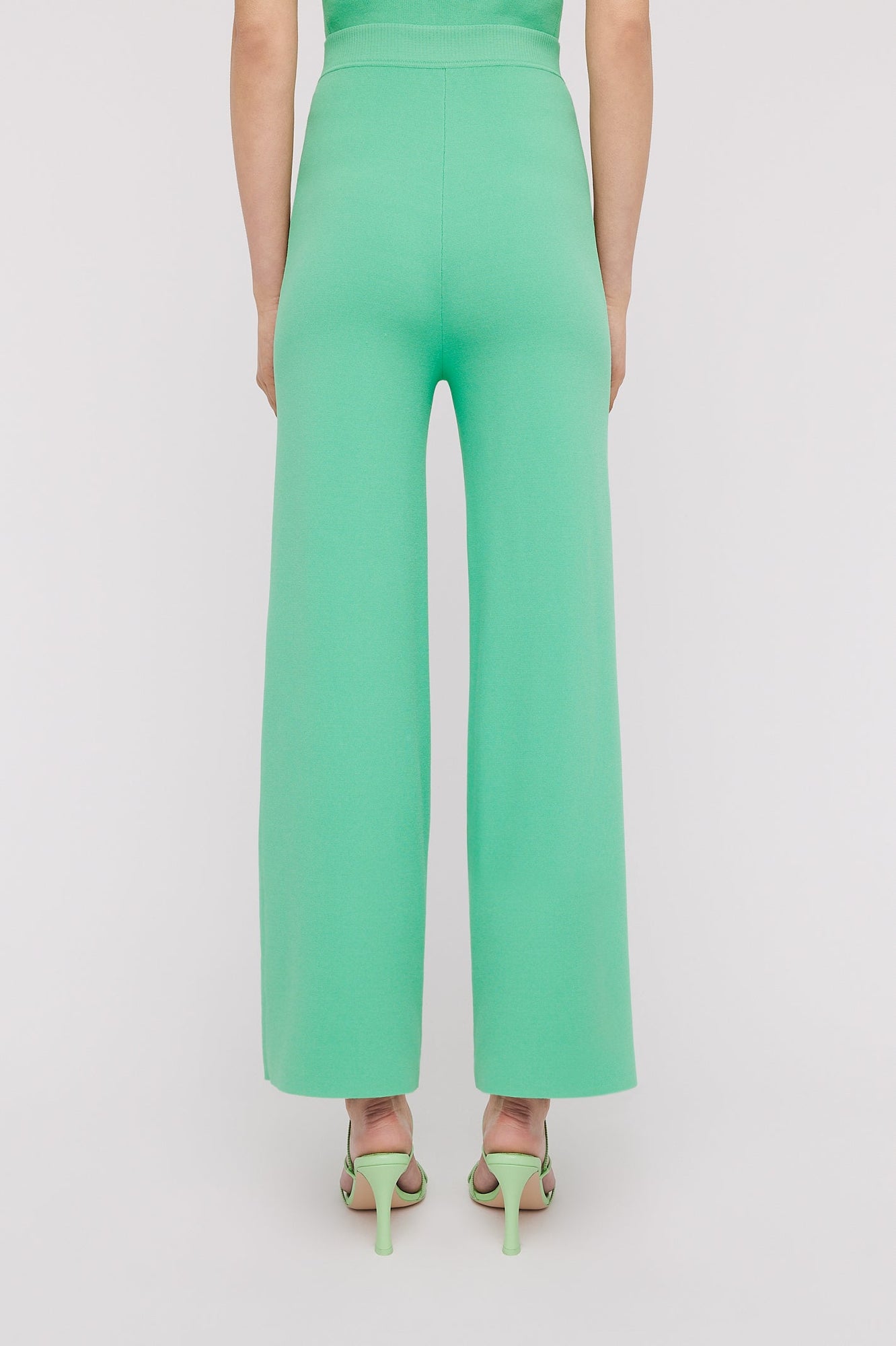 Micro Crepe Crop Trouser 18 Spearmint SPEARMINT - Scanlan Theodore US