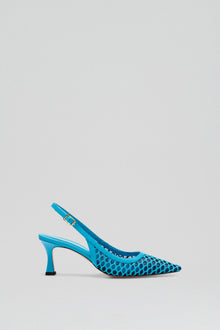 Mesh Slingback 6 5 | Turquoise