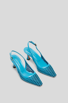 Mesh Slingback 6 5 | Turquoise