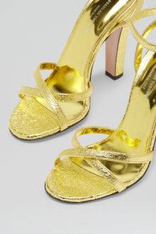 Criss Cross Sandal 11 | Gold