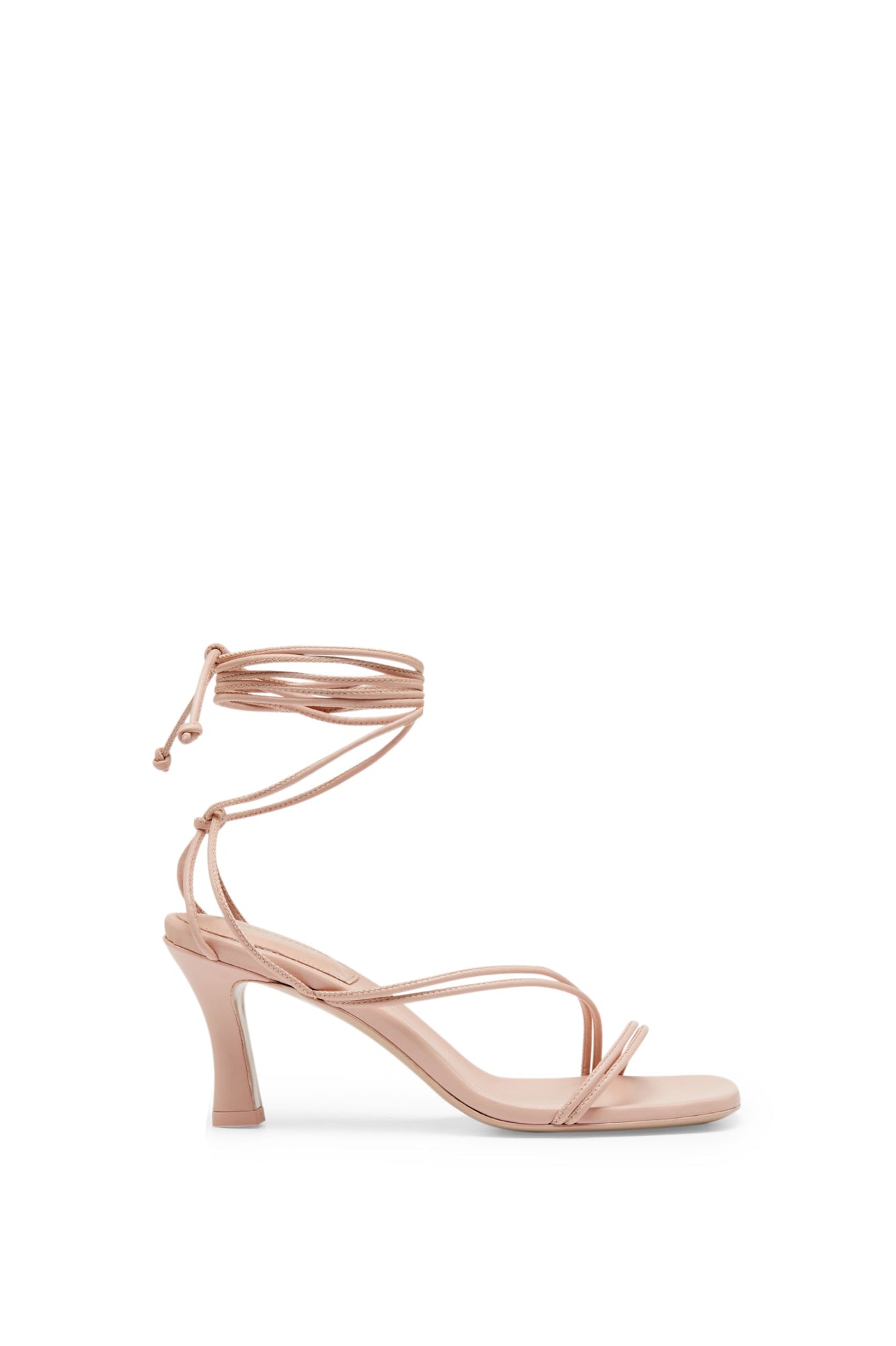 Lace Up Sandal 7 5 | Nude