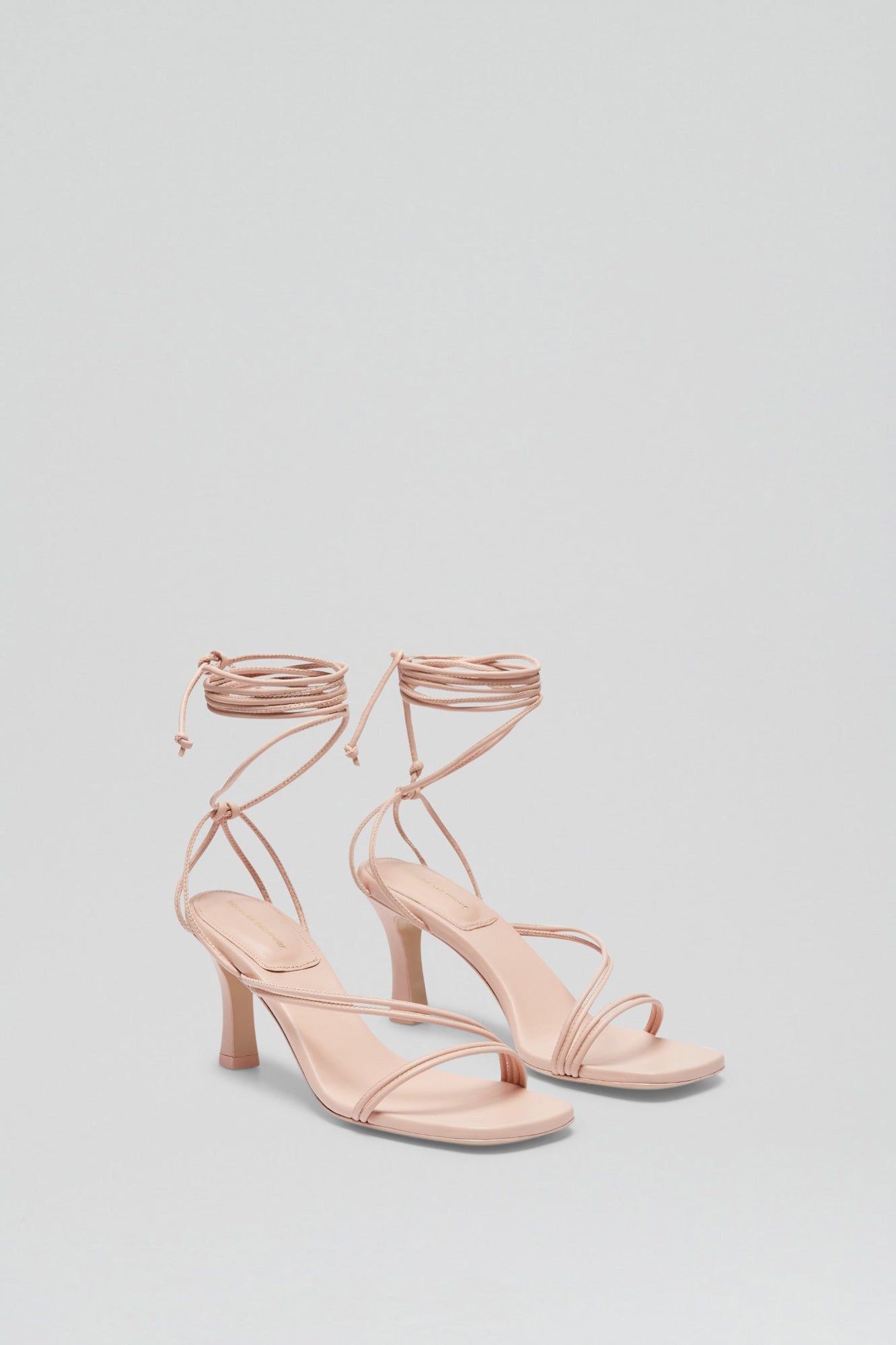 Lace Up Sandal 7 5 | Nude