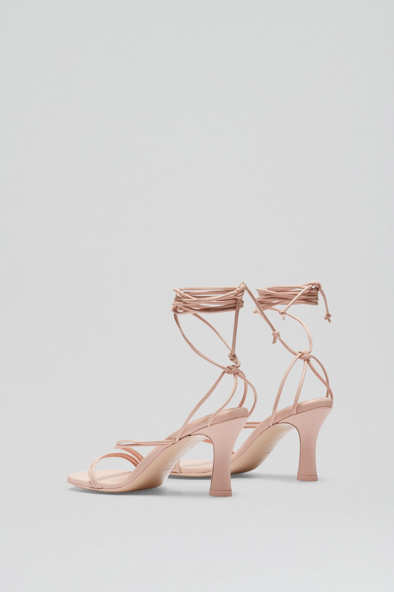 Lace Up Sandal 7 5 | Nude