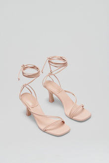 Lace Up Sandal 7 5 | Nude