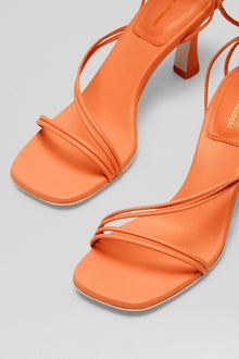 Lace Up Sandal 7 5 | Tangerine