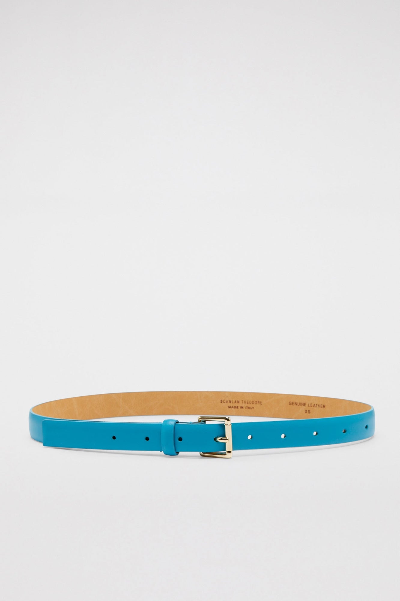 Roller Buckle Belt 2 Turquoise TURQUOISE - Scanlan Theodore US