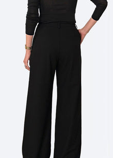Rosheen Wide Leg Pant | Black