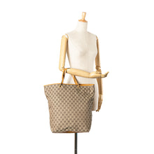 Gucci | Pre-Owned GG Canvas Tote | Brown/Beige