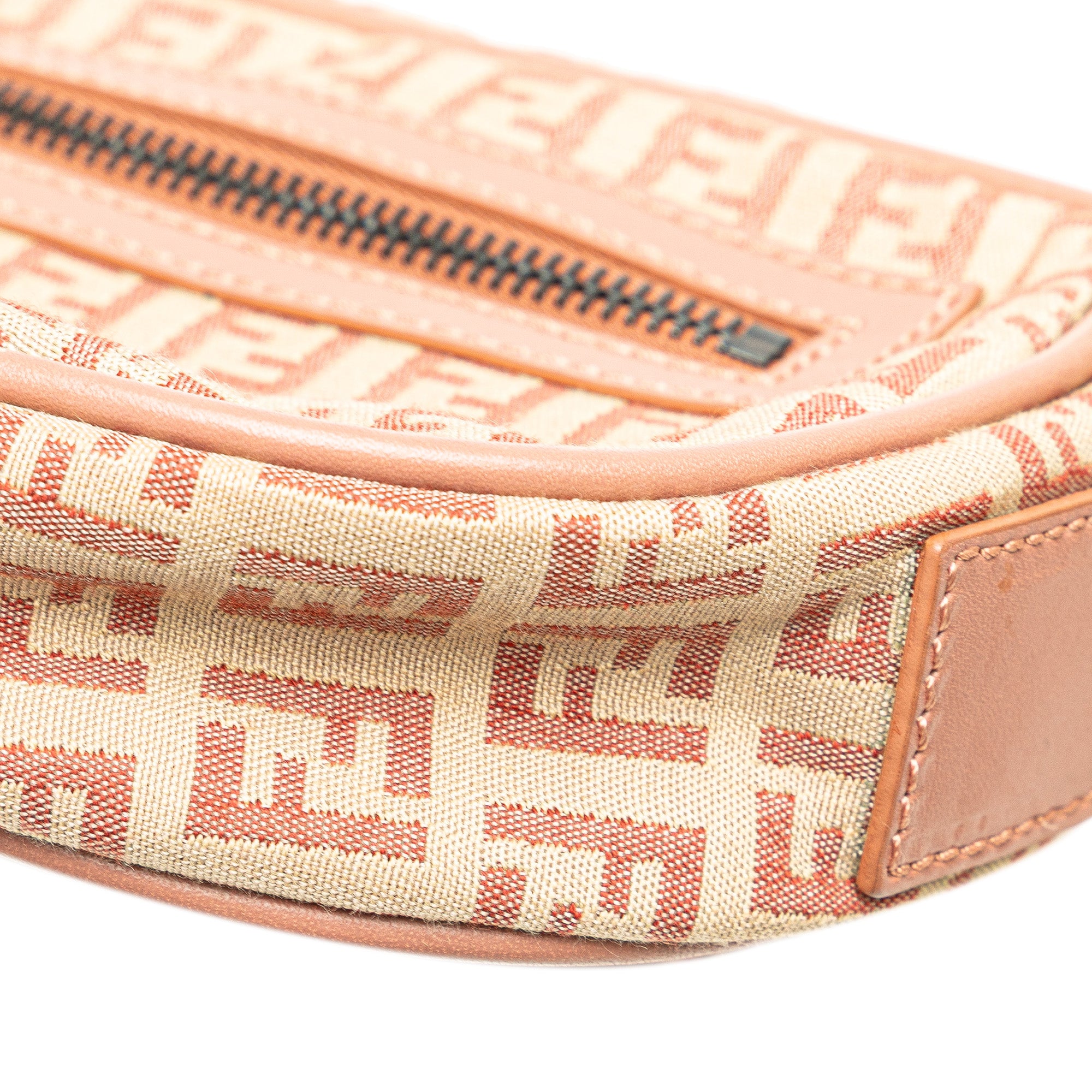 Luxclusif | Fendi | Pre-Owned Zucchino Canvas Crossbody - VII | Beige
