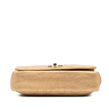 Chanel | Pre-Owned Medium Quilted Aged Calfskin Pondichery Flap | Gold