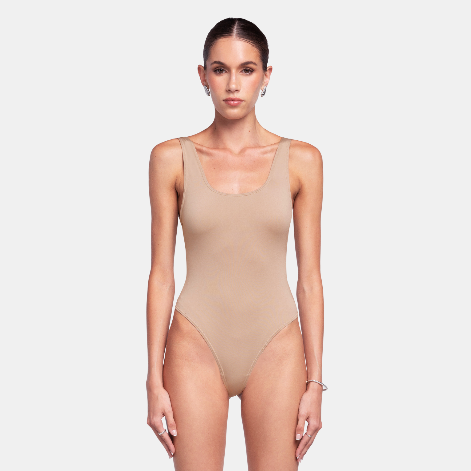 OW Collection Hanna Bodysuit | Tan