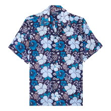 Men | Tropic Turtle Ramie Shirt | Midnight