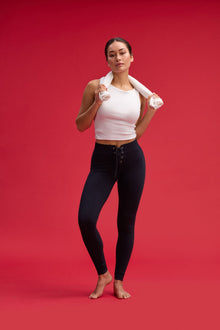 Women | Lace-Up Legging | Past Midnight
