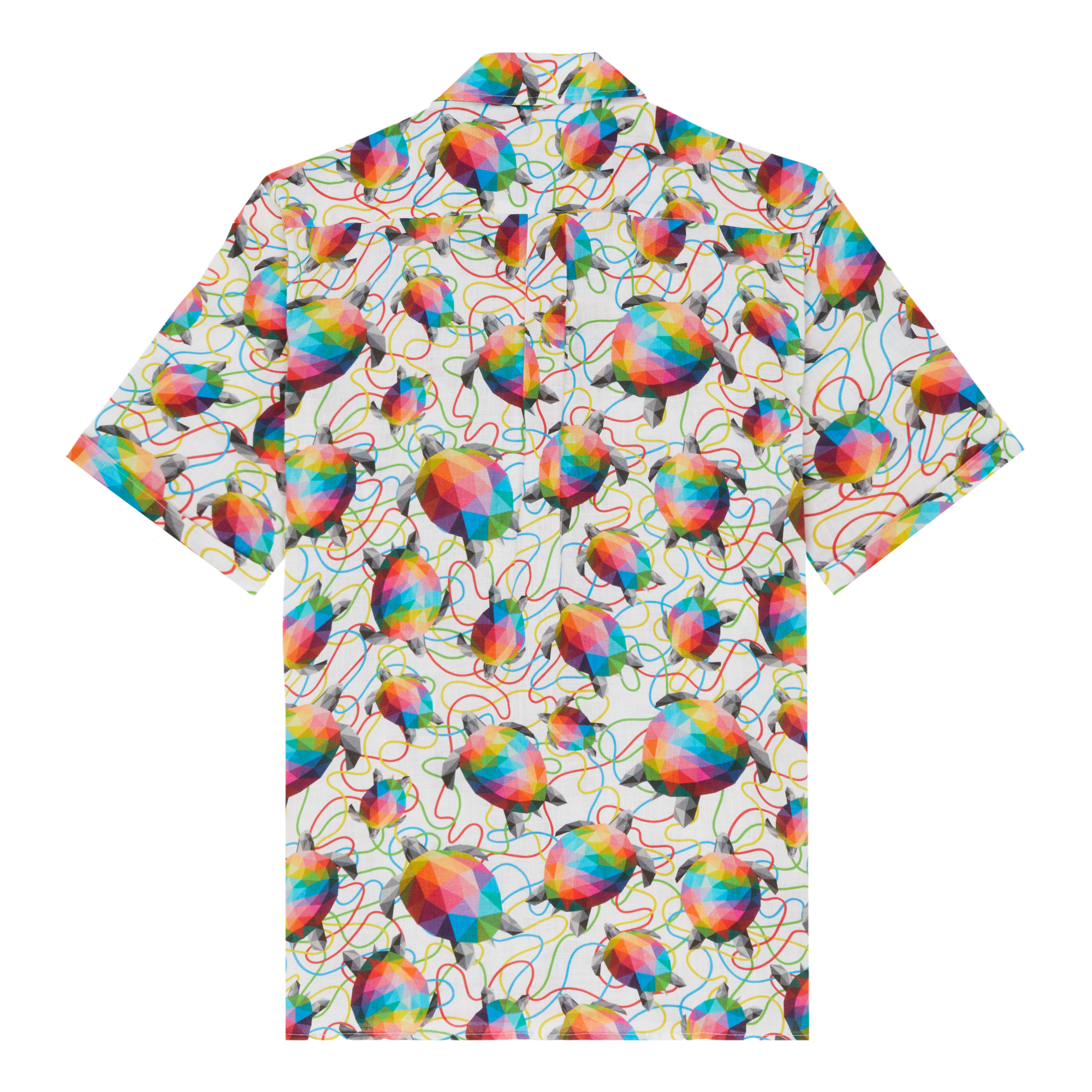 Men | Tortugas Linen Shirt | Multicolor
