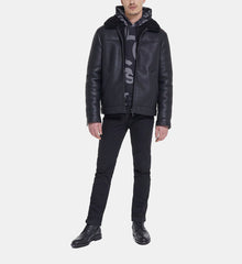 Faux Fur Coat | Men | Black