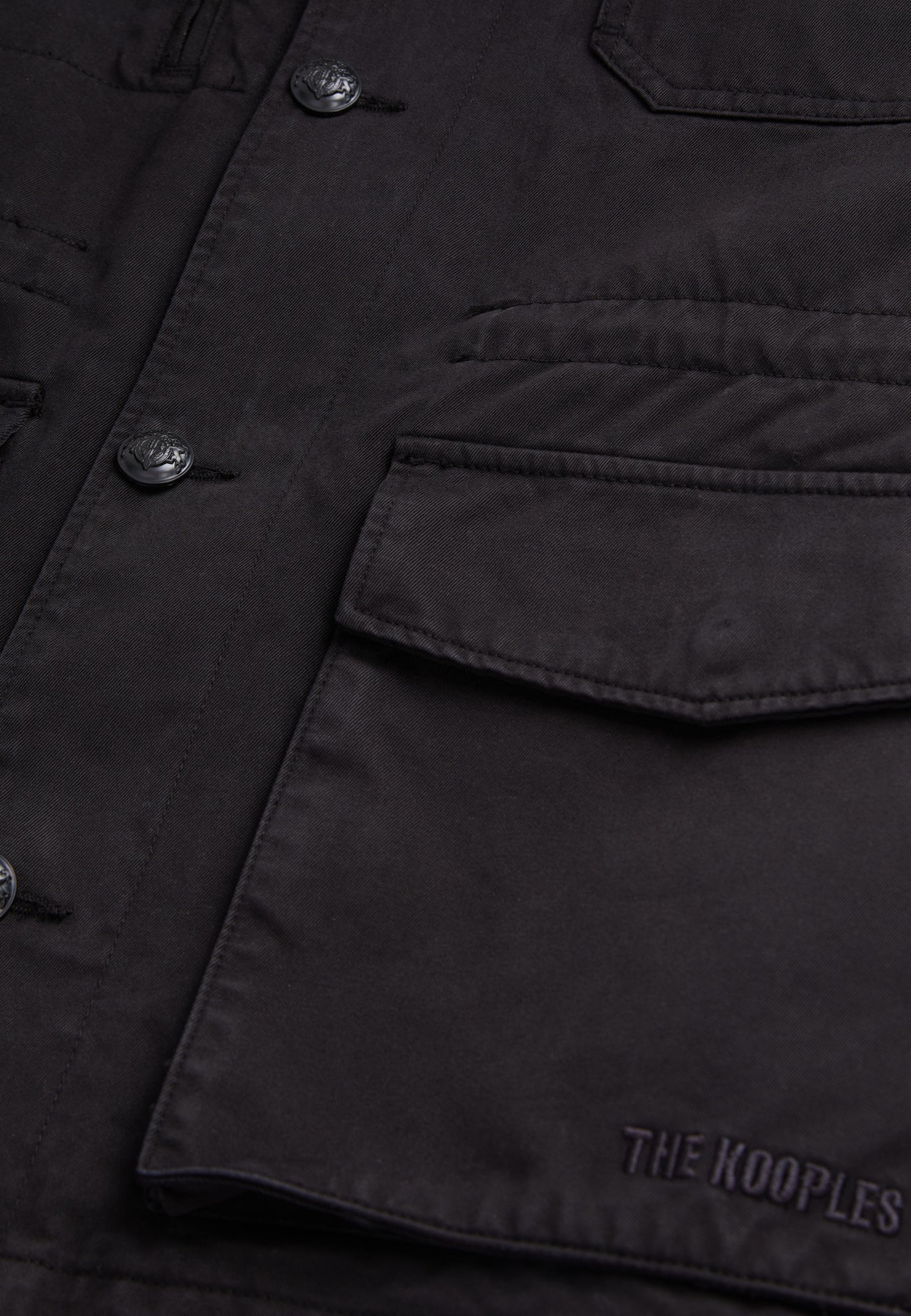 Denim Worker Jacket | Men | Black