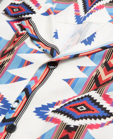 Printed Hawaiian Collar Shirt | Men | Ecru