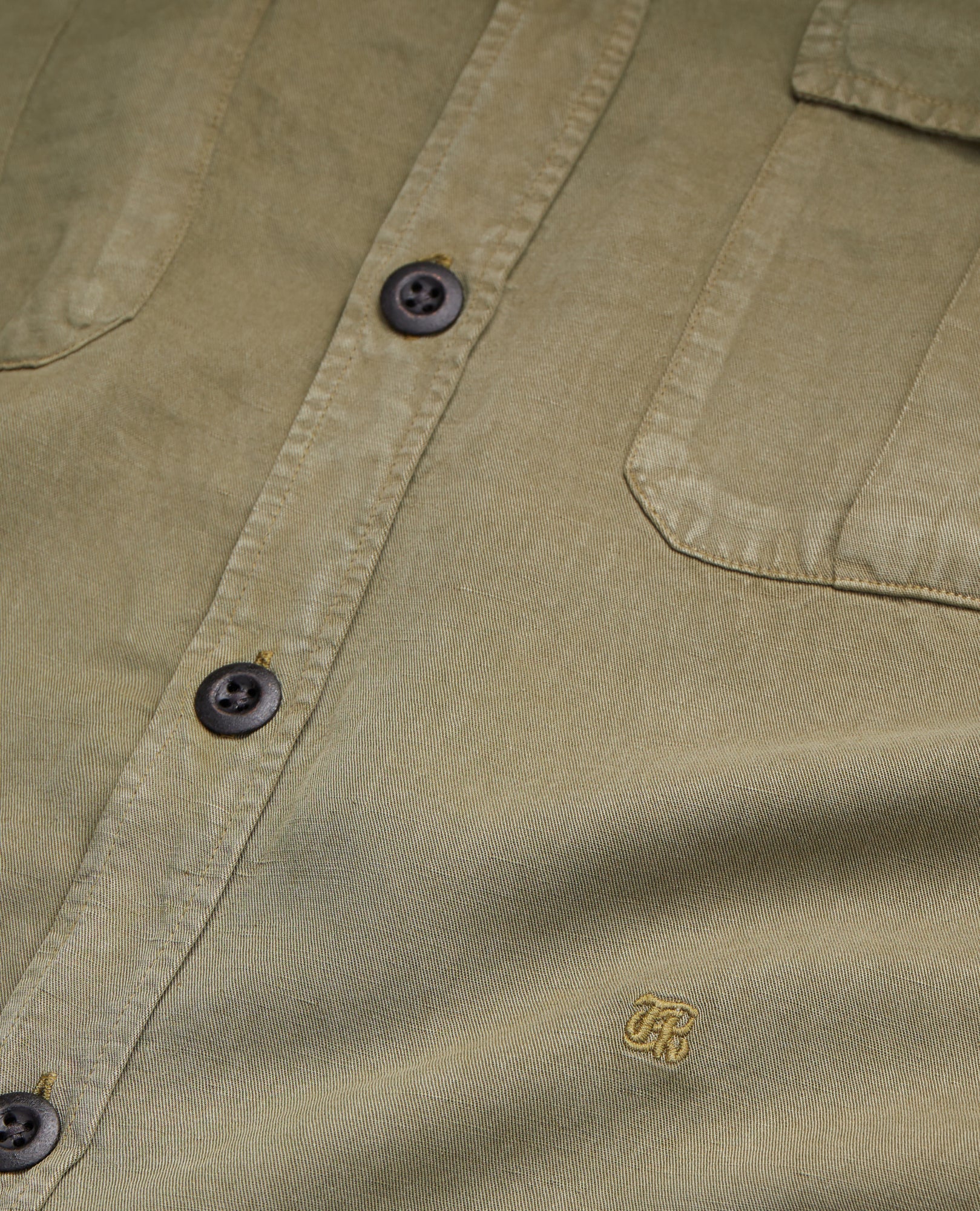 Lyocell And Linen Shirt | Men | Khaki