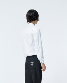 Shirt With Officer Collar | Men | White